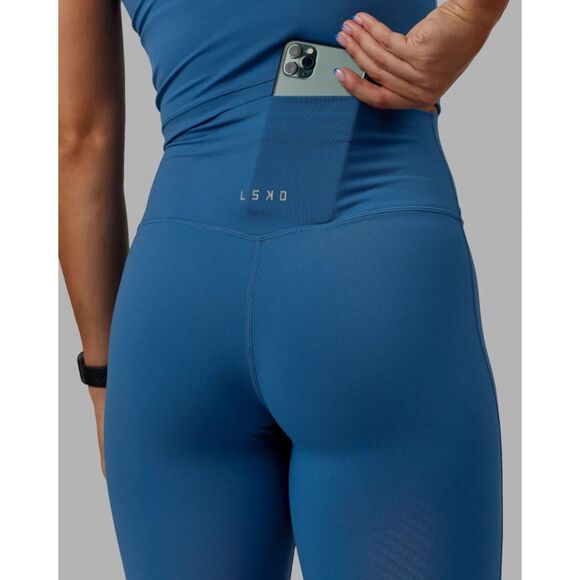 BRAND NEW LSKD LEGGINGS MEDIUM BLUE ELIXIR HIGH TIDE INCREDIBLY SOFT - Picture 5 of 5